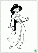 Aladdin_Jasmine-coloringPage-015
