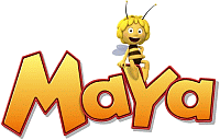 Maya the bee coloring pages for kids