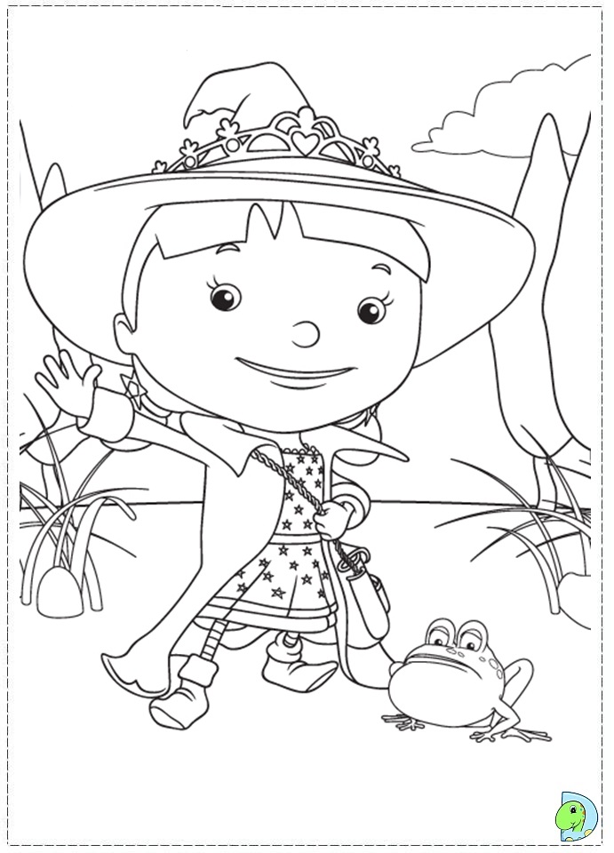 Mike the Knight Coloring page- DinoKids.org