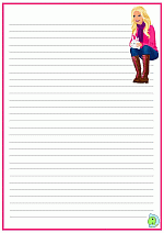 Writing_paper-Barbie-19