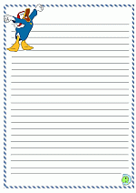 Donald_Duck-WritingPaper-04