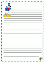 Donald_Duck-WritingPaper-27