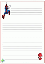 Spiderman-Writing_Paper-05