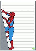 Spiderman-Writing_Paper-27