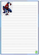 Spiderman-Writing_Paper-29