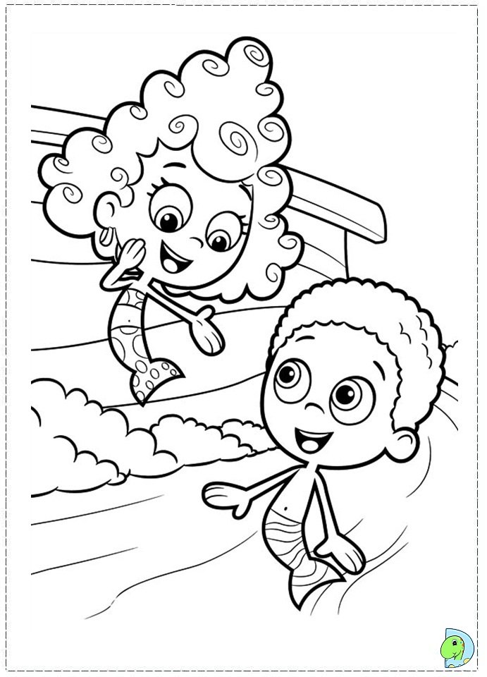 halloween bubble guppies coloring pages - photo #43