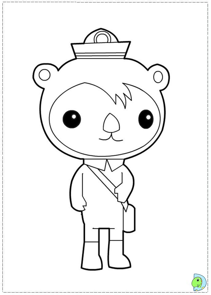 octonauts coloring pages free - photo #23