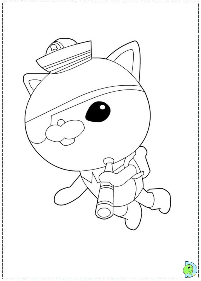 octonauts coloring pages free - photo #24