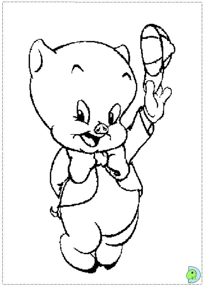 babe the pig coloring pages - photo #23