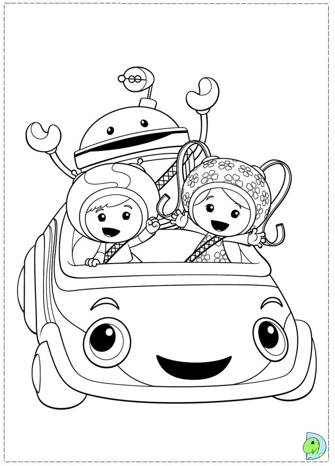Umizoomi Coloring Pages Printable
