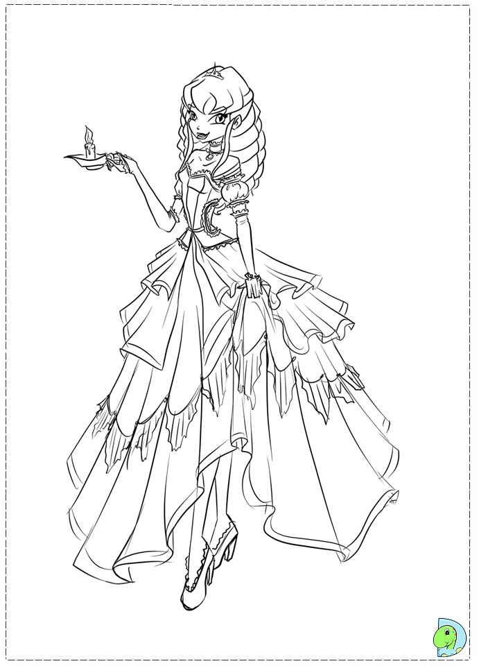 dark angel coloring pages - photo #5
