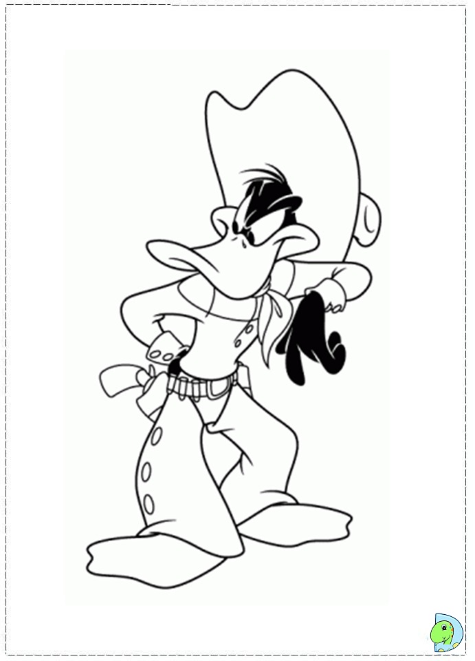 daffy duck and bugs bunny coloring pages - photo #46