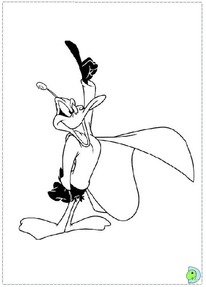 daffy duck and bugs bunny coloring pages - photo #22