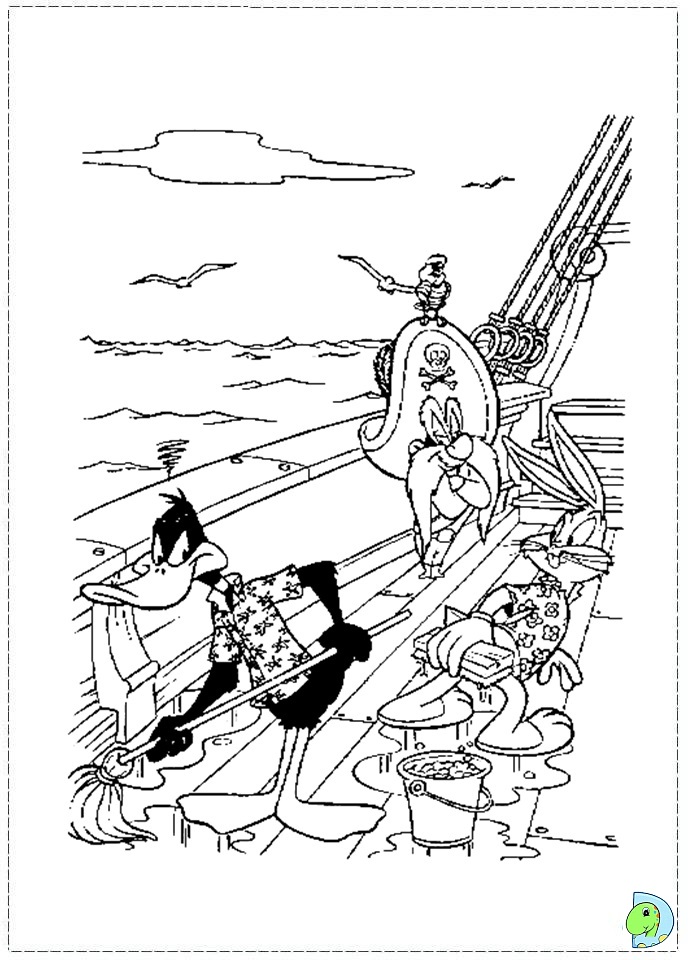 daffy duck coloring pages to print - photo #33