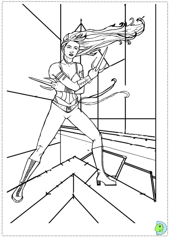 daredevil coloring pages for kids - photo #29