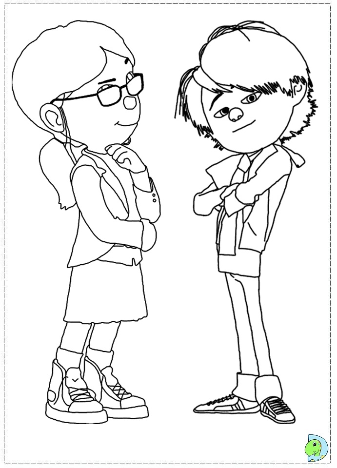 despicable me 2 coloring pages lucy