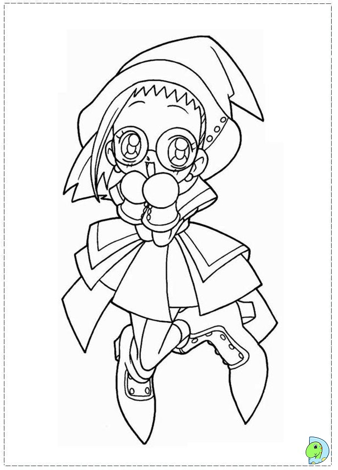 magical doremi coloring pages - photo #33
