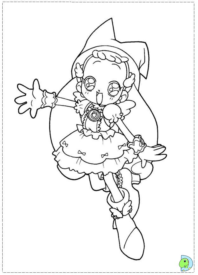 magical doremi coloring pages - photo #25