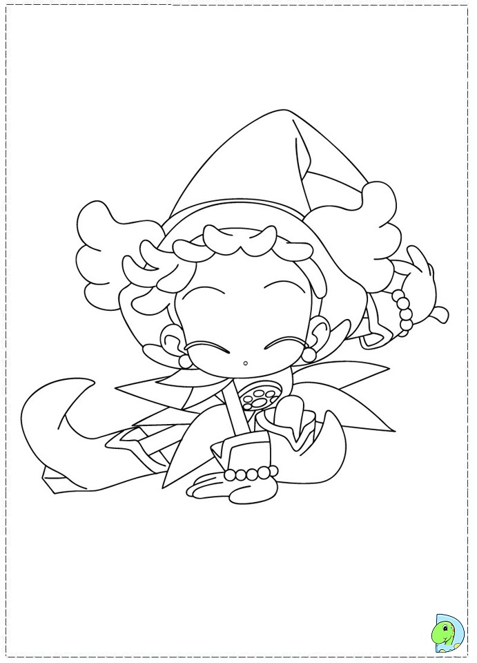 ojamajo doremi coloring pages - photo #22