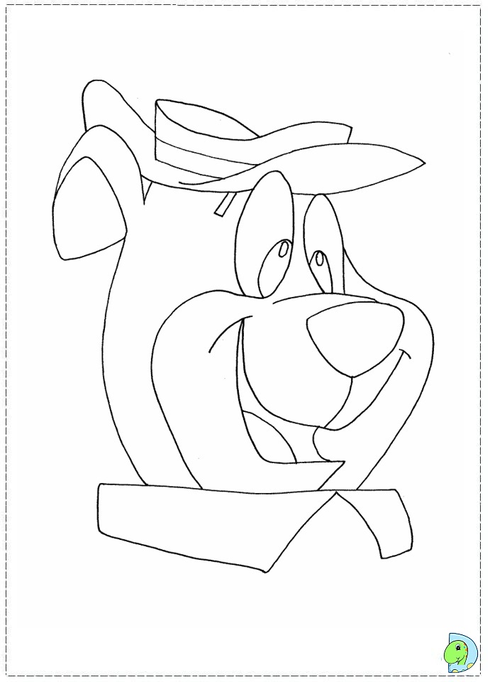 yogi bear coloring pages for kids - photo #47