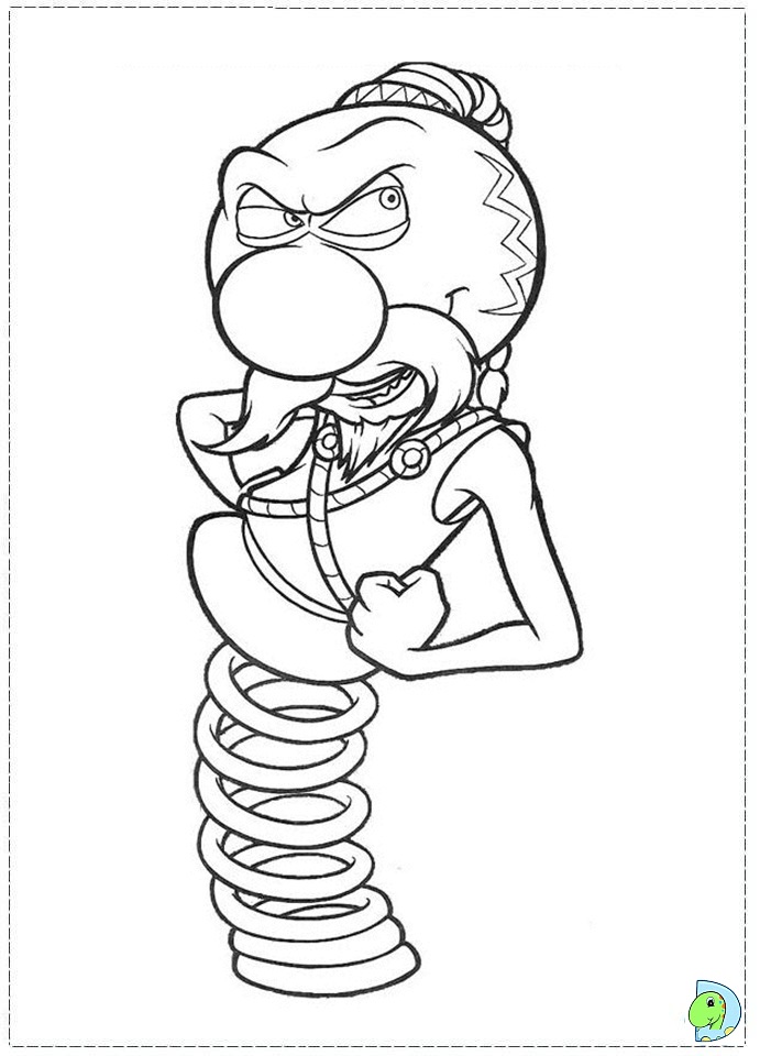 magic pickle coloring pages - photo #18