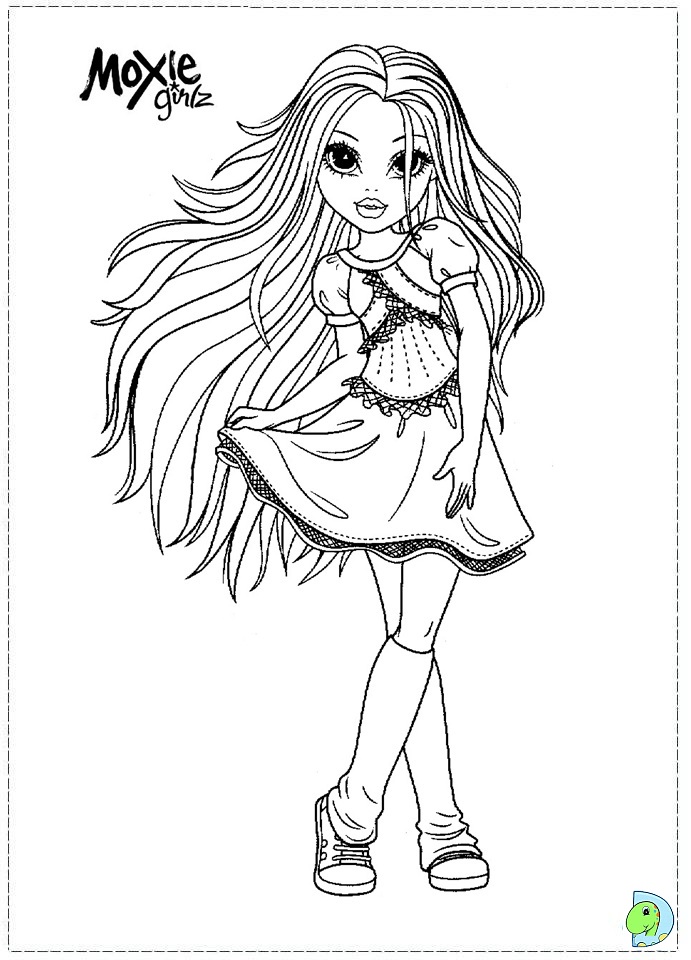 Coloriage A Imprimer Ado Fille