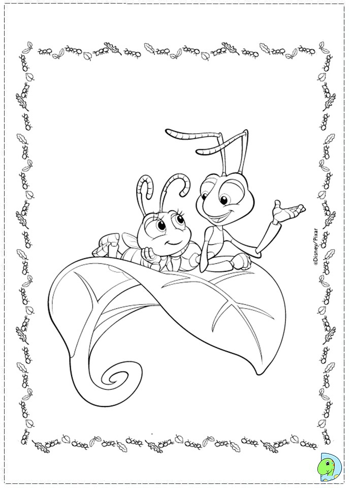 a bugs life coloring pages ladybug - photo #15