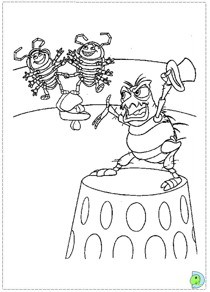 a bugs life printable coloring pages - photo #22
