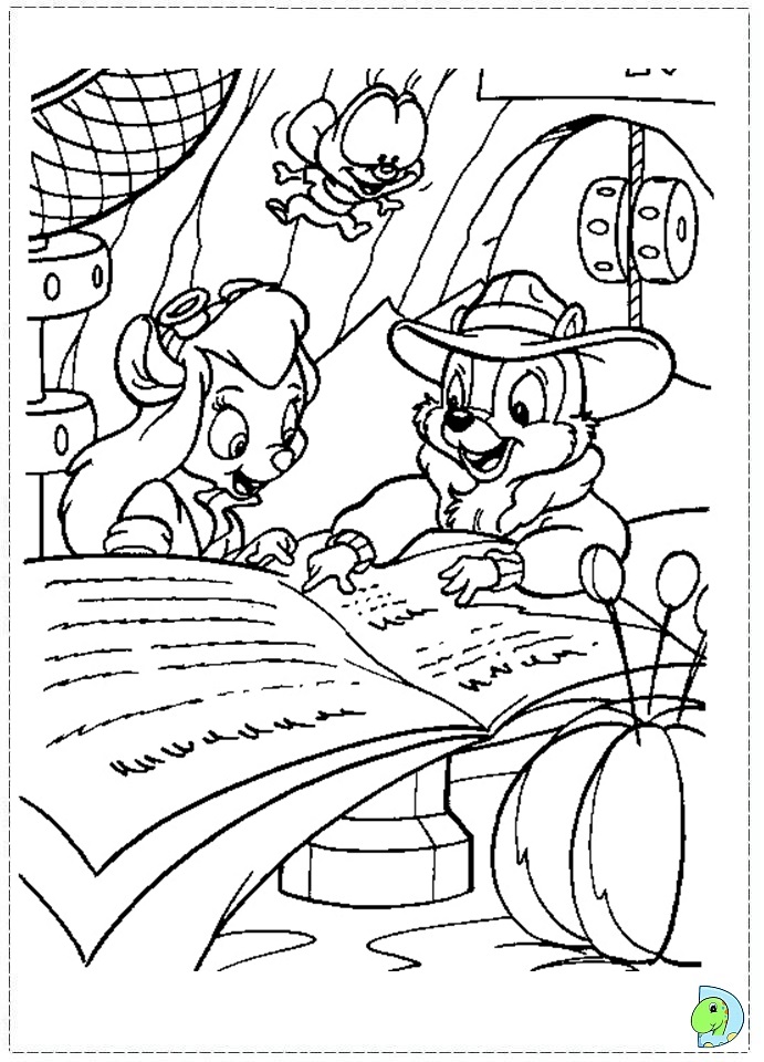 chips coloring page