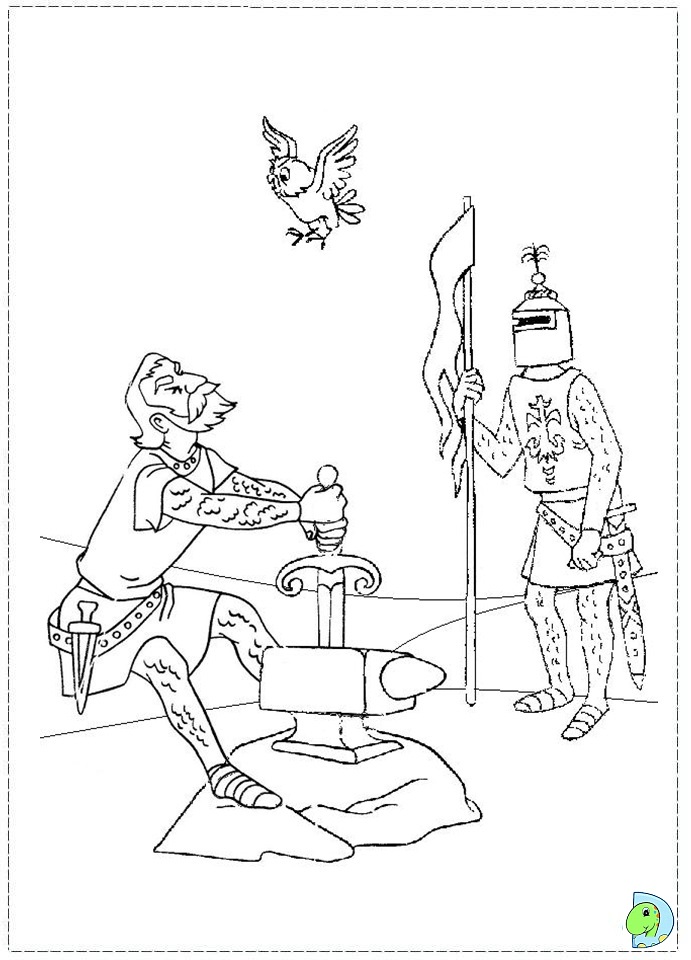 zelda sword in the stone coloring pages - photo #12