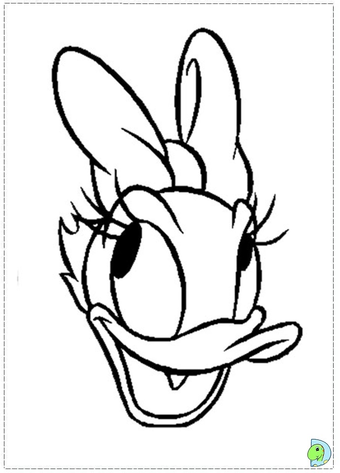 baby daisy duck coloring pages - photo #33