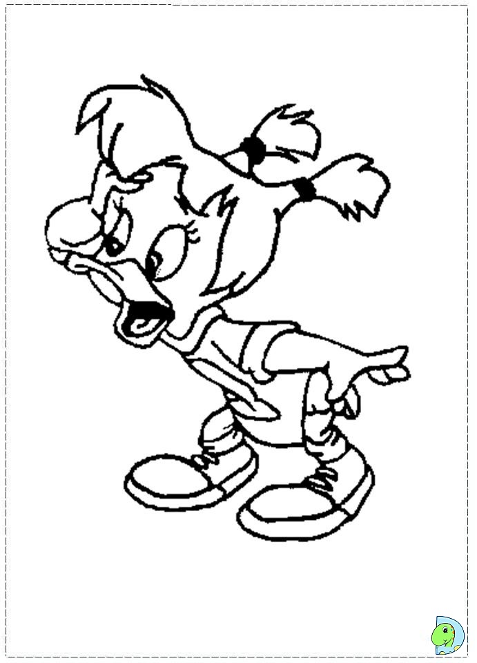 dark wing duck coloring pages - photo #32