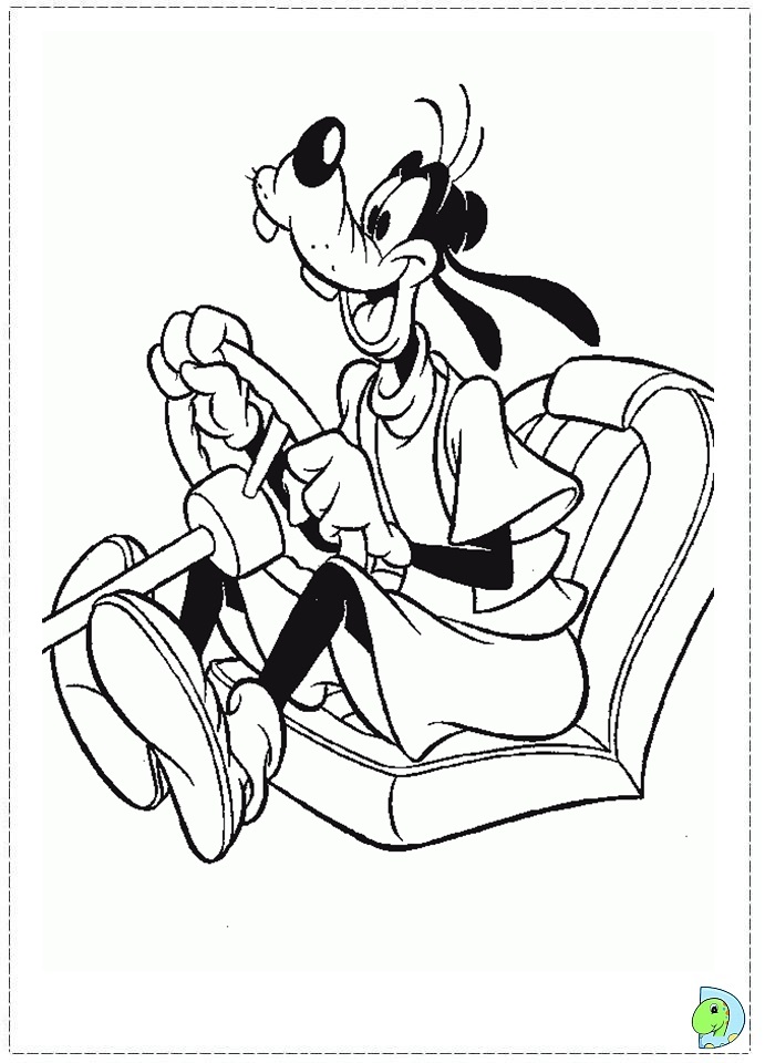a goofy movie coloring pages - photo #5