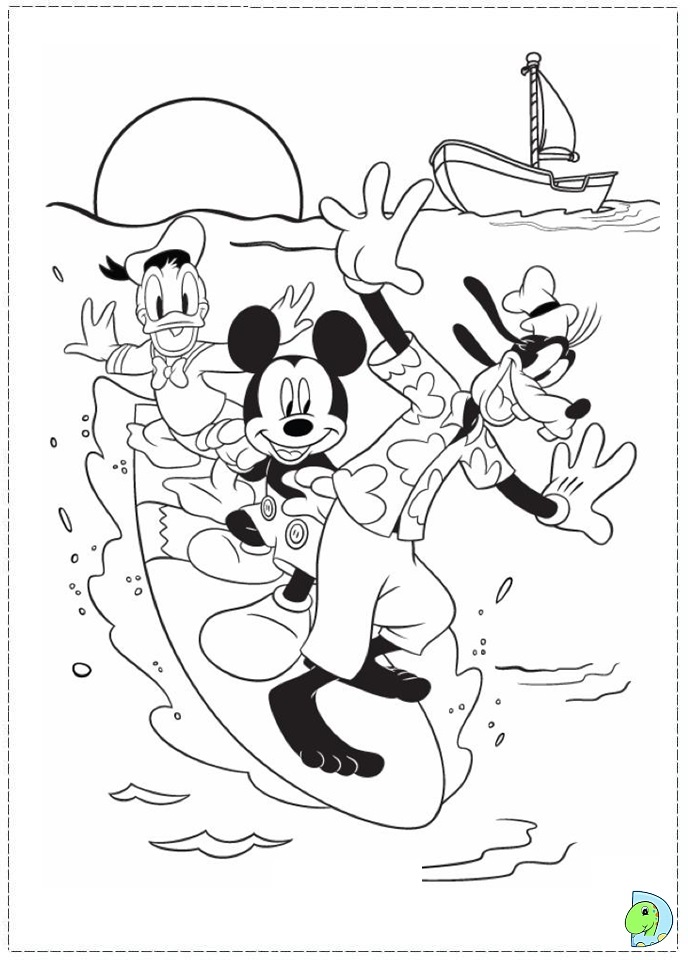 a goofy movie coloring pages - photo #21