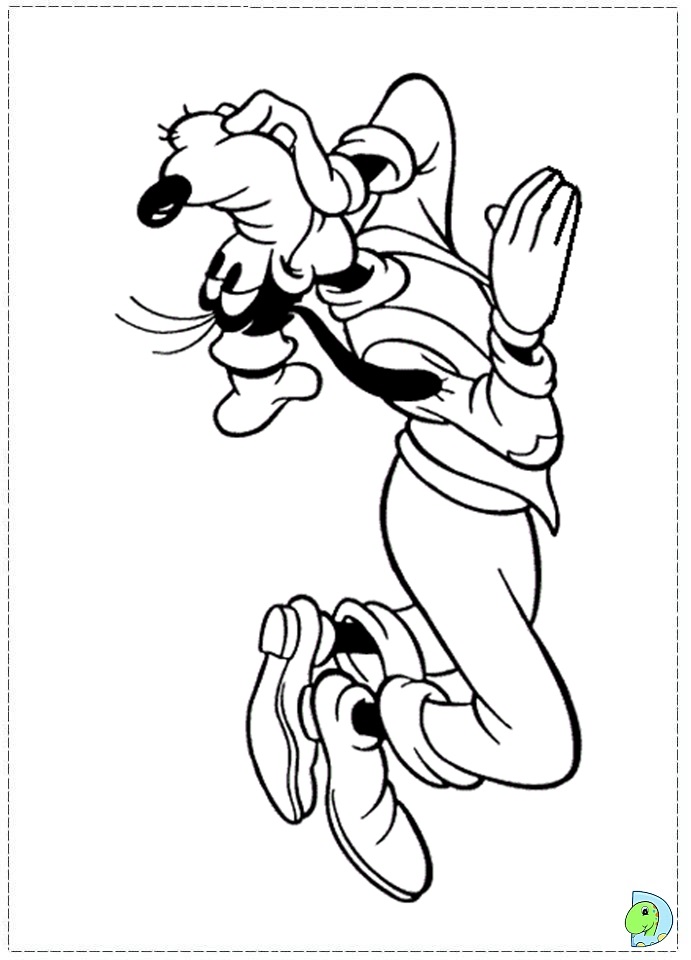 a goofy movie coloring pages - photo #25