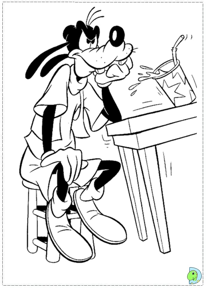 a goofy movie coloring pages - photo #38