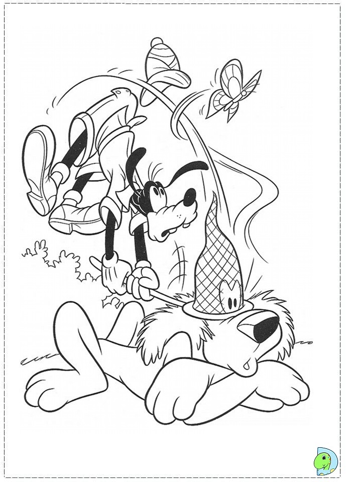 a goofy movie coloring pages - photo #15