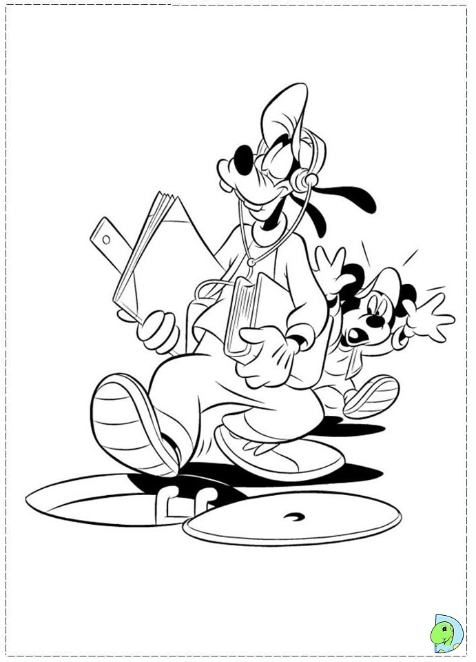 a goofy movie coloring pages - photo #22