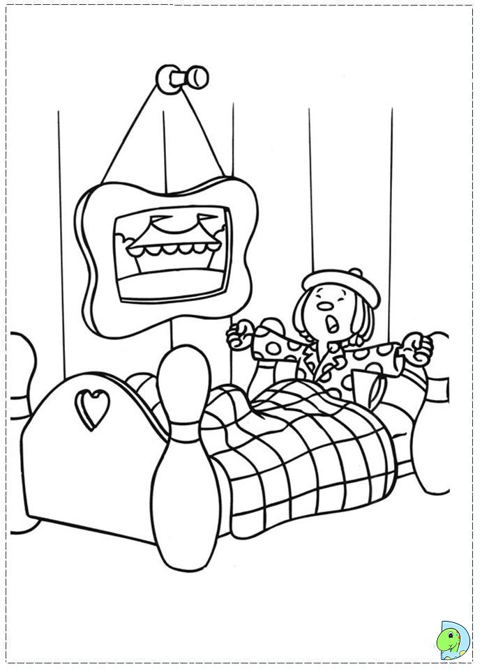waking up coloring pages - photo #23
