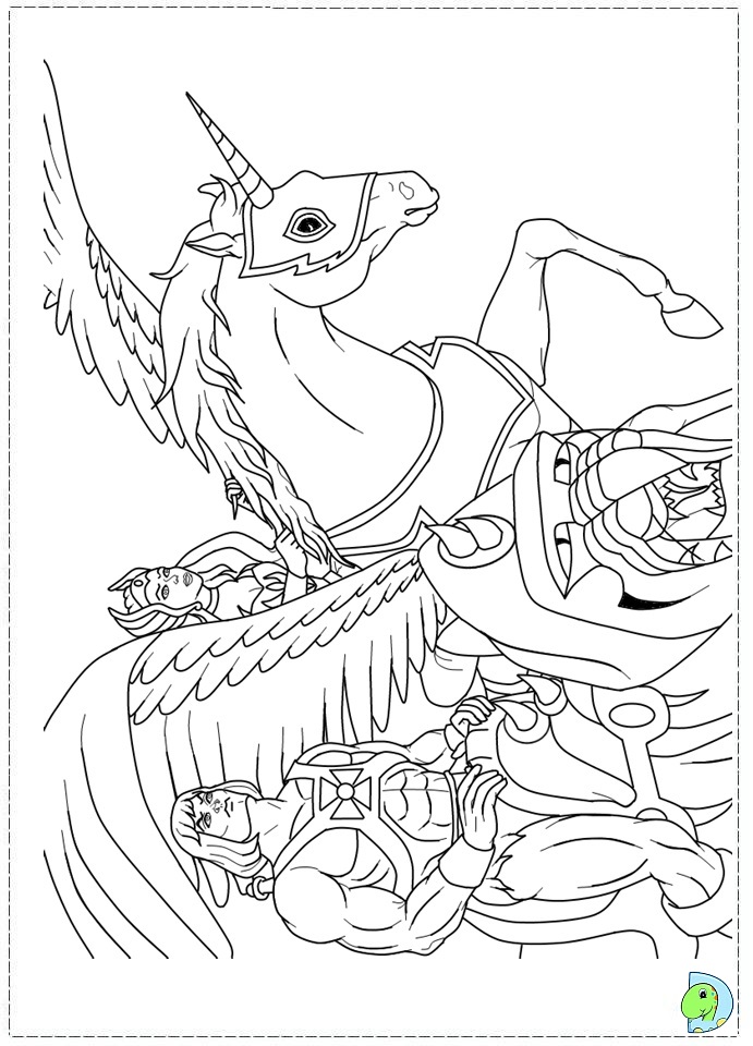 She-Ra & He-Man | Cartoon coloring pages, Coloring pages, Horse