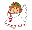 christmas-angel coloring pages
