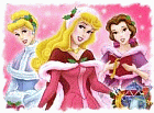 Christmas Disney Princesses coloring pages