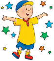 Caillou printable coloring pages