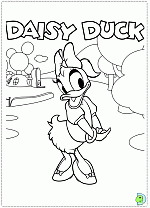 Daisy_Duck-ColoringPages-001