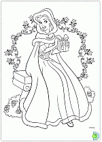 Christmas_Disney_princesses-ColoringPage-08