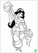 Aladdin_Jasmine-coloringPage-004