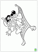 Aladdin_Jasmine-coloringPage-011