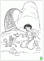 Aladdin_Jasmine-coloringPage-020