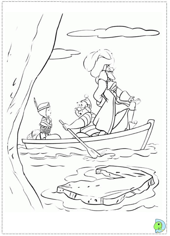 Peter Pan coloring page- DinoKids.org