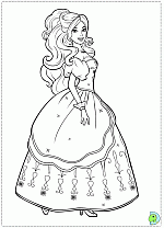 coloring pages barbie three musketeers